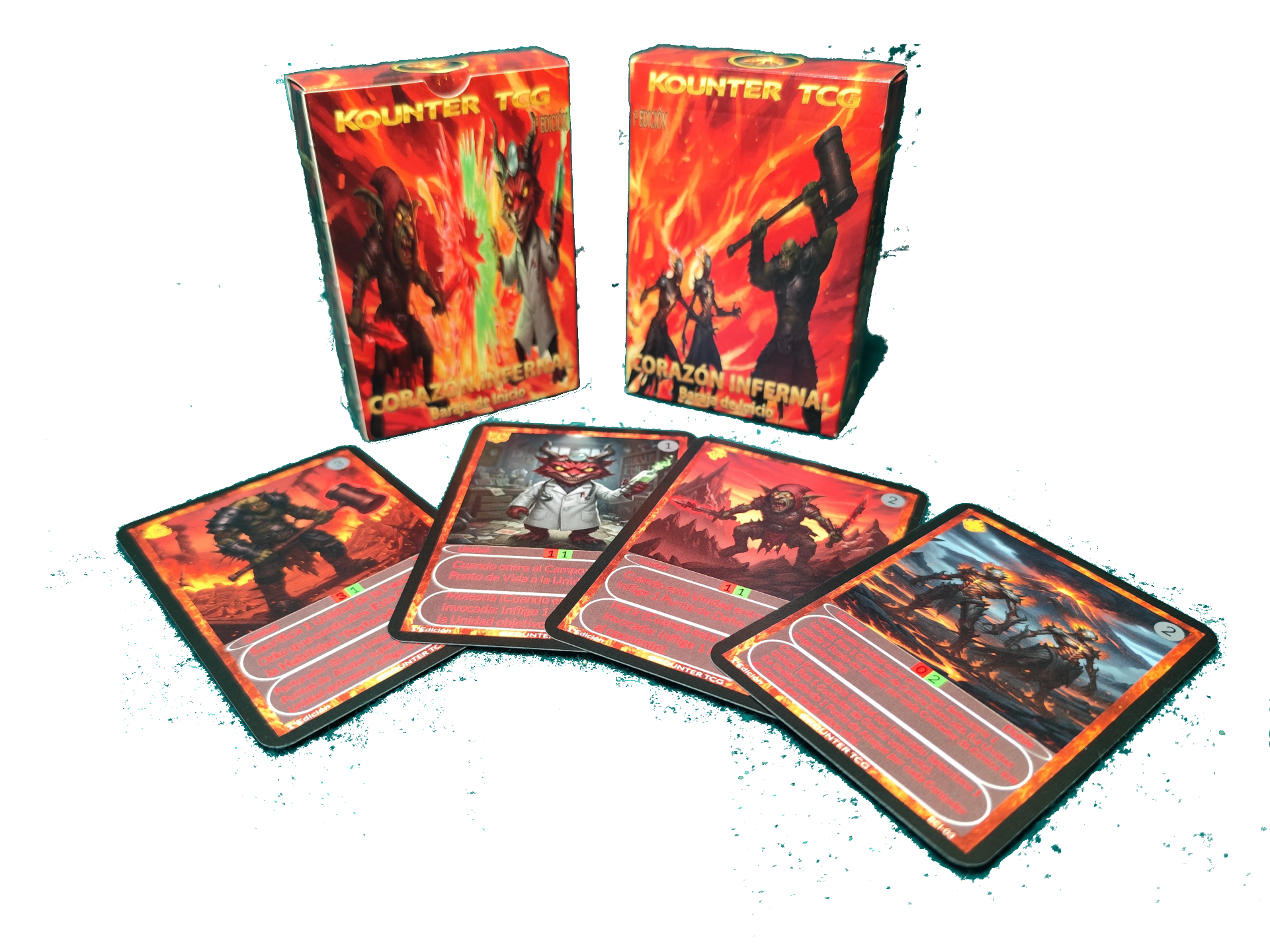 Baraja de Inicio Corazón Infernal - Imagen 3